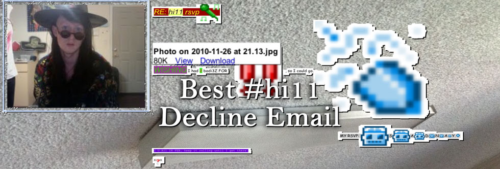Best #hi11 Decline Email - Colin Self