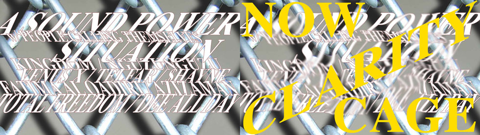A Sound Power [NOW CLARITY CAGE]