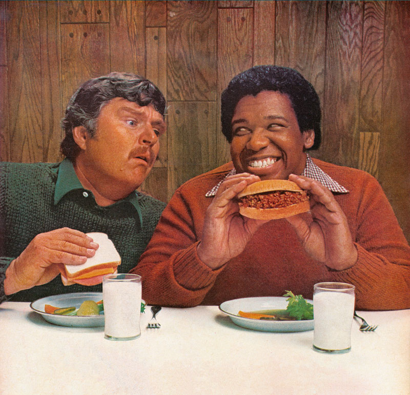 Hank Willis Thomas, The Mandingo of Sandwiches, series: Unbranded, lambda photograph, 1977/2007.
