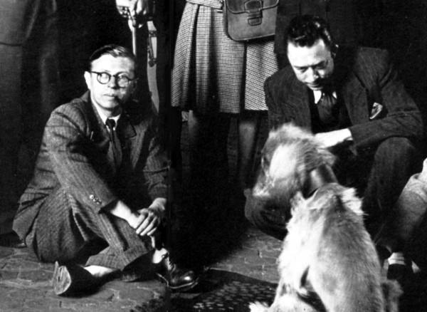 Camus and Sartre.