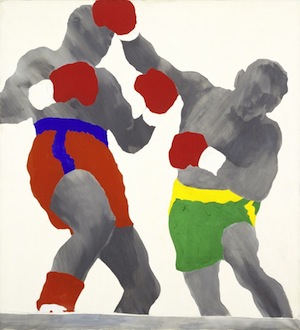 From 'Living with Pop': Konrad Lueg, Boxer, 1964. © 2014 Artists Rights Society (ARS), New York / VG Bild-Kunst, Bonn.  Photo: Daniela Steinfeld