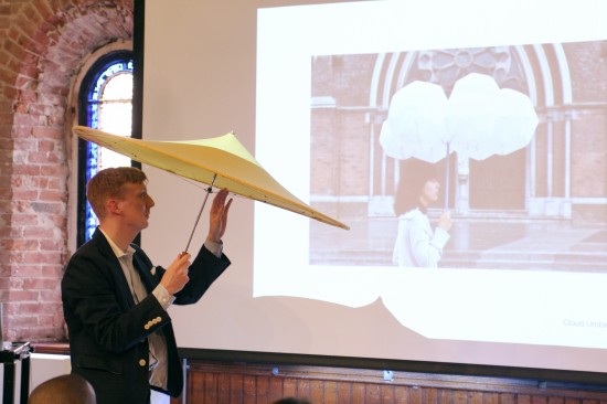RISD Furniture Crit Lui Kuwasumi Umbrellas