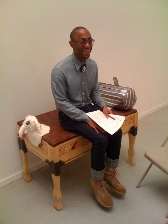 RISD Furniture Crit Evan Murphy Tutankhamen Dog Bed