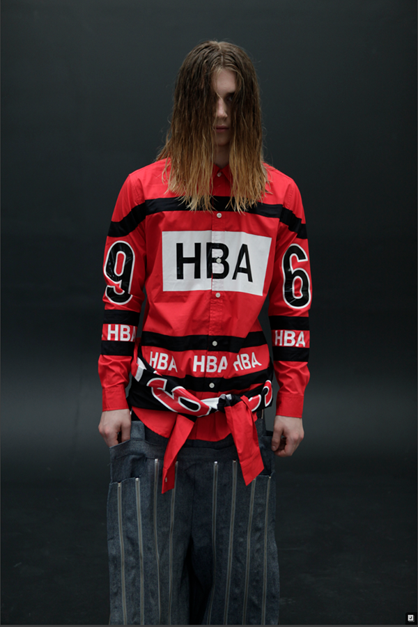 A leaked preview of the HBA SS14 collection.