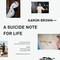 DIS Magazine: AARON BROWN BOOK RELEASE