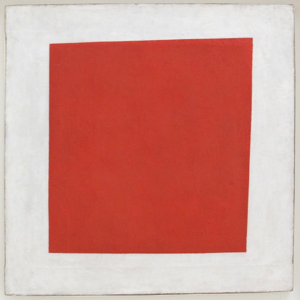 Kazimir Malevich Red Square - Painterly Realism of a Peasant Woman in Two Dimensions 1915