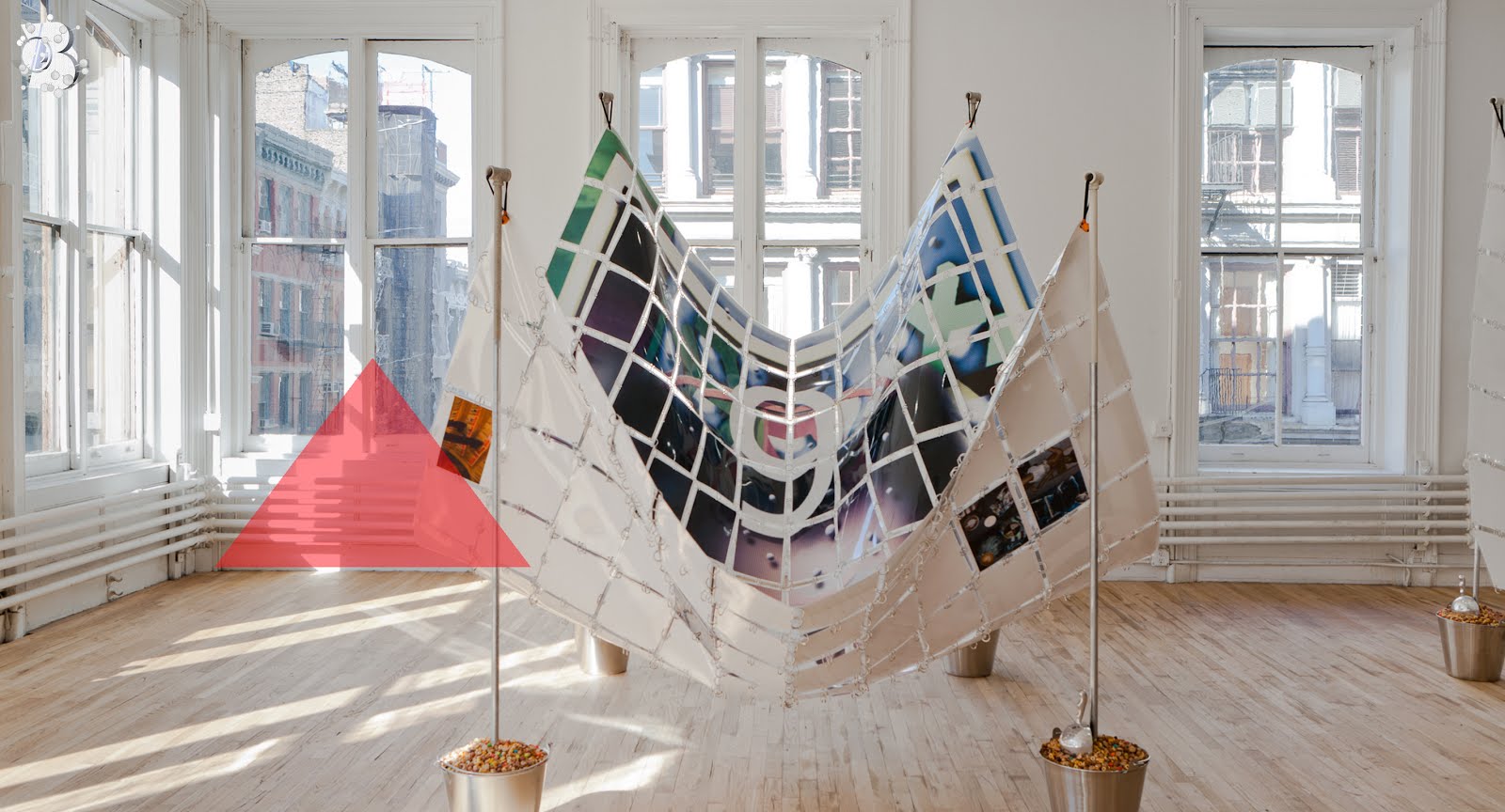 Crib (9 Months) installation view at DUOX4Larkin Artists Space, 2012