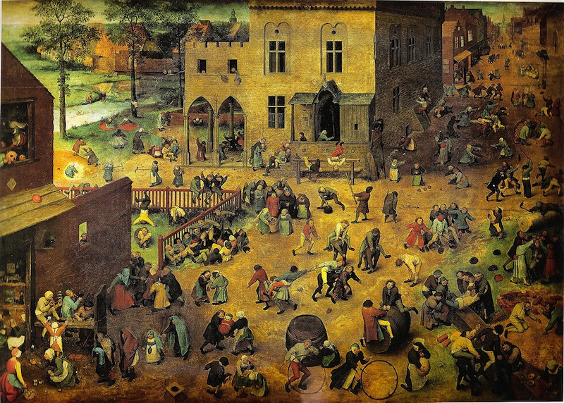 Children's Games, 1560, Pieter Bruegel the Elder