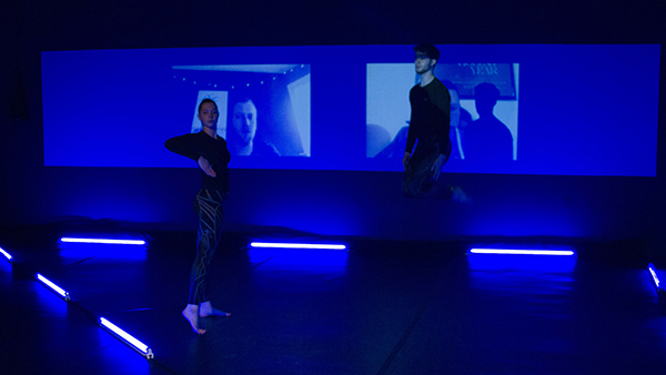 Surveil, 2015, choreography from spyware surveillance data, Institute of Visual Art, UWM 