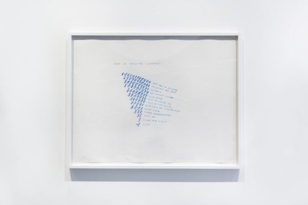 Christine Sun Kim, How to Measure Loudness, 2014, Dry pastel and pencil on paper