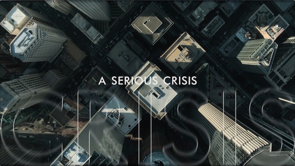 Lou Cantor, Crisis, 2015, Video still. 